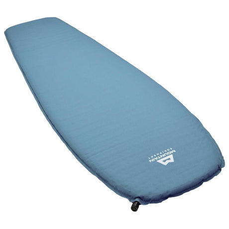 Mountain Equipment Helium 3.8 Women's Warmzone Sleeping Mat (R3.6) Deep Sea- Full Length (Angled)