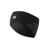 Mountain Equipment Powerstretch Headband Outdoor Action Black- Side