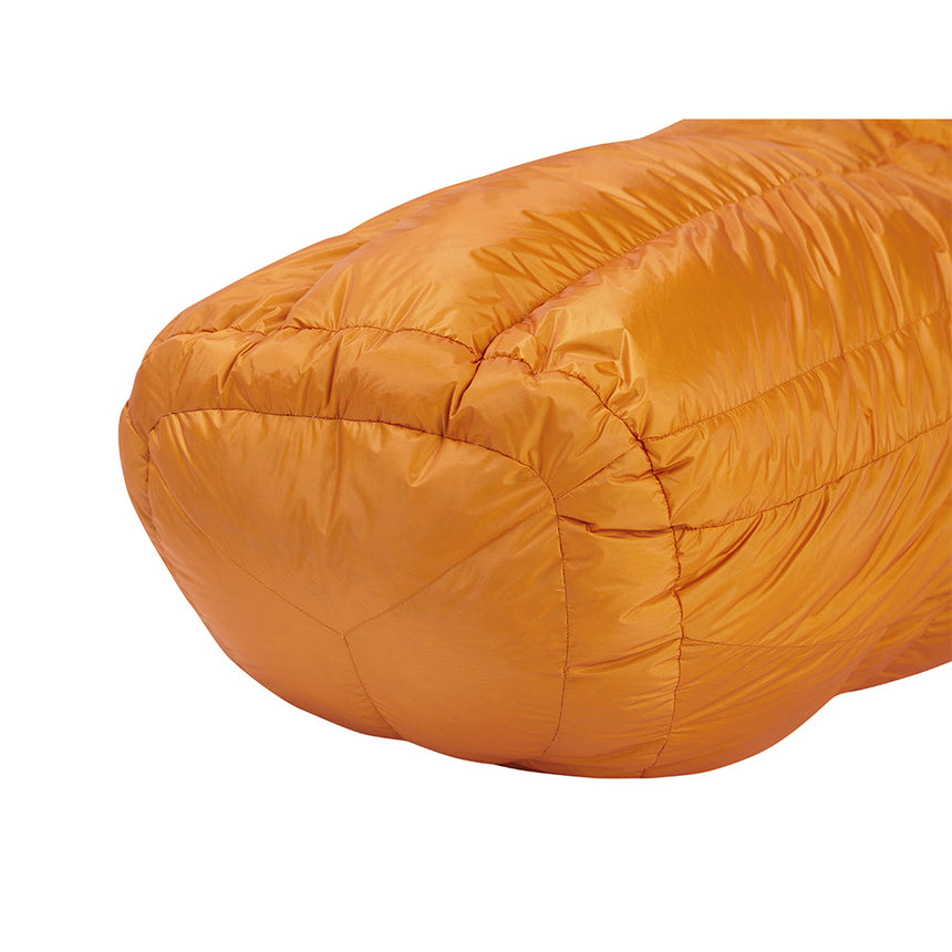 Mountain Equipment Snowline Sleeping Bag (-23°C/-9°F) Outdoor Action Marmalade - Foot Box