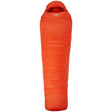 Mountain Equipment Xeros Sleeping Bag (-14°C/7°F) Outdoor Action Cardinal Orange- Full Length