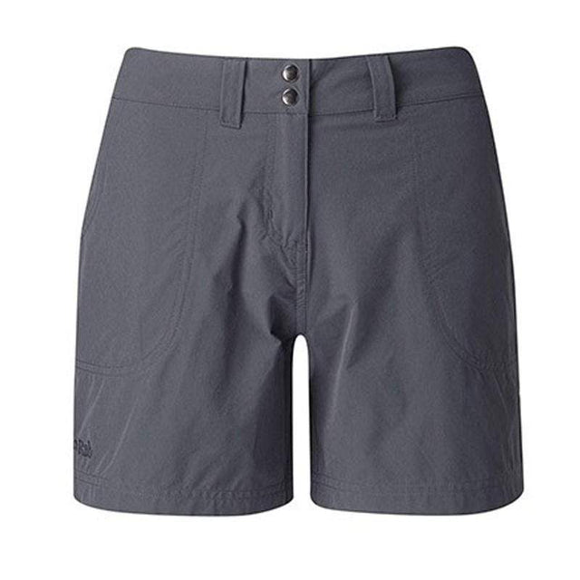 Rab Women's Helix Shorts in Graphene - front