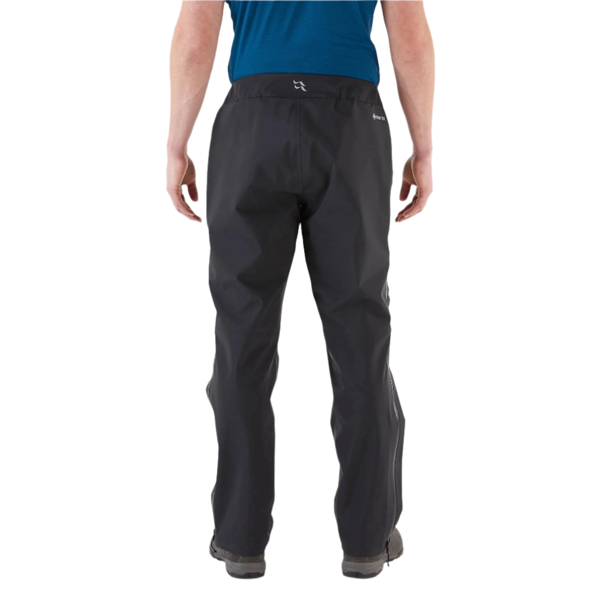 Rab Men's Kangri GORE-TEX Pants in Black - Back Worn