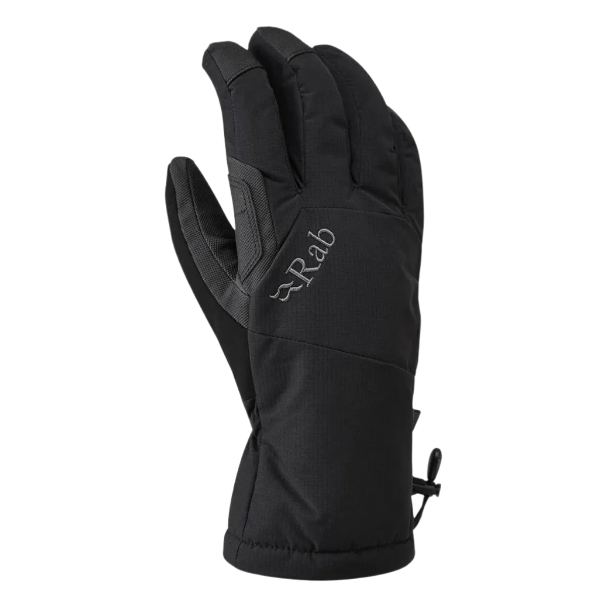 Rab Men's Storm Waterproof Gloves in Black - front, single glove