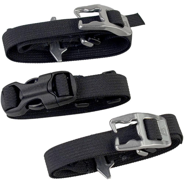 Mountain Equipment Hammerhead Ski Strap (x4) Outdoor Action Black - Set