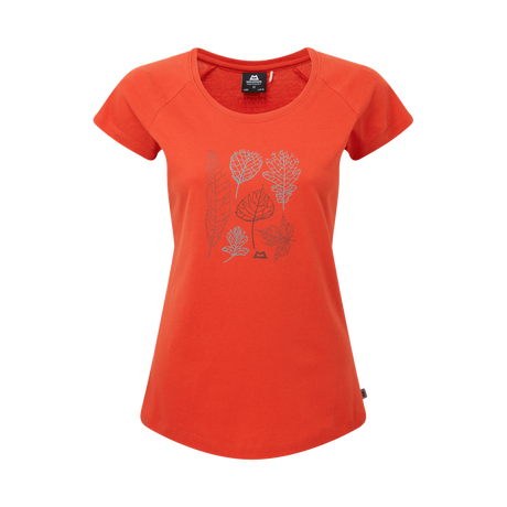 Mountain Equipment Leaf Women's Tee Outdoor Action