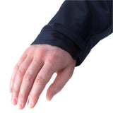 Mountain Equipment Saltoro GORE-TEX Men's Jacket in Blue Nights/Cosmos - lifestyle view showing lightweight waterproof shell for trekking and alpine mountaineering