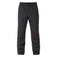 Mountain Equipment Saltoro GORE-TEX Men's Pant in Black - front view showing 2.5-layer GORE-TEX Paclite construction and Active fit