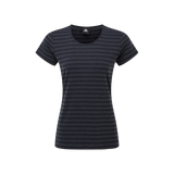 Mountain Equipment Stripe Women's Tee Outdoor Action