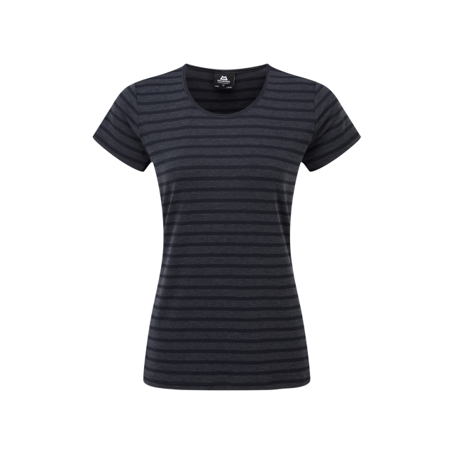 Mountain Equipment Stripe Women's Tee Outdoor Action