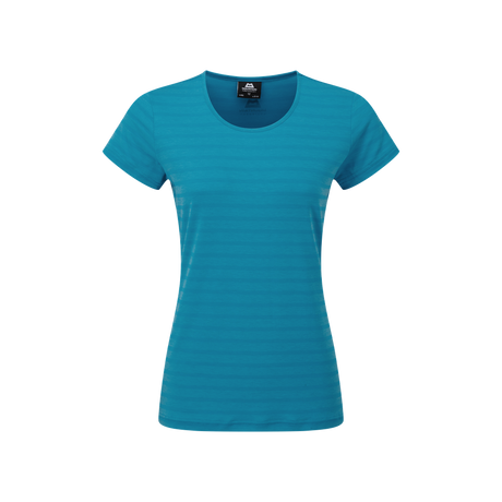 Mountain Equipment Stripe Women's Tee Outdoor Action