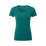 Mountain Equipment Stripe Women's Tee Outdoor Action