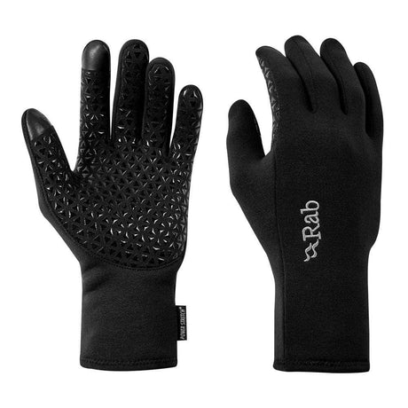 Rab Power Stretch Contact Grip Glove in Black - Pair