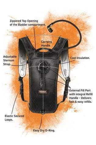 Source Transporter 2L Hydration Pack Outdoor Action